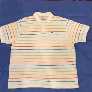 Men’s Lacoste short sleeve polo